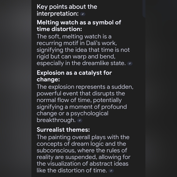 💯% AUTHENTIC SALVADORE DALI MELTING SOFT WATCH VINTAGE NEVER WORN HTF - Picture 12 of 12